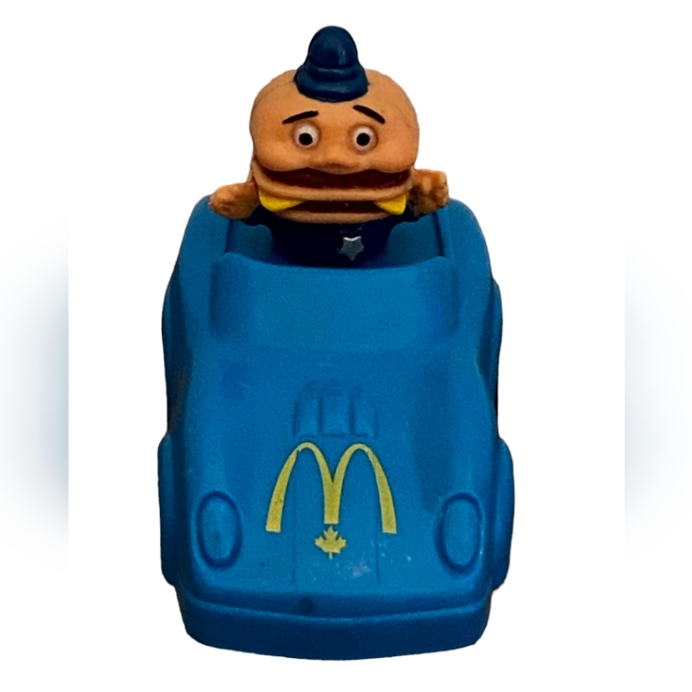 1988 McDonald's Hamburgler Happy Meal Toy Pull Back Car